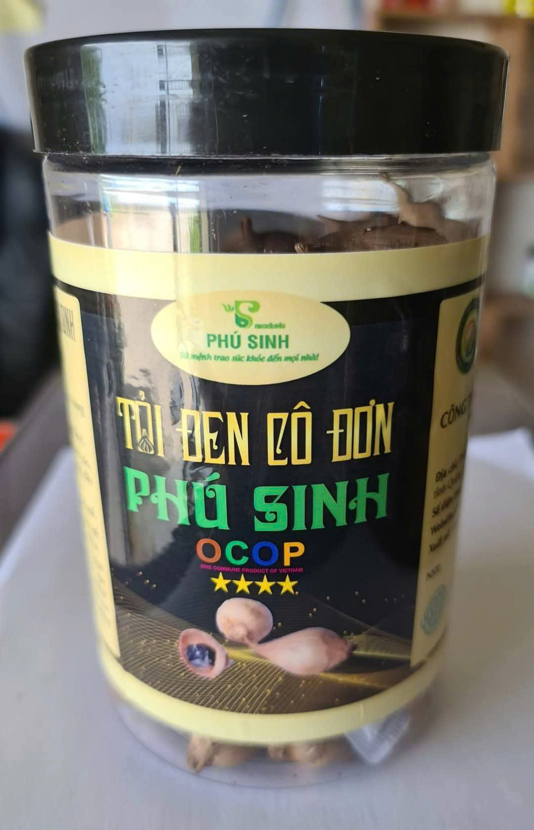 Tỏi đen cô đơn Phú Sinh