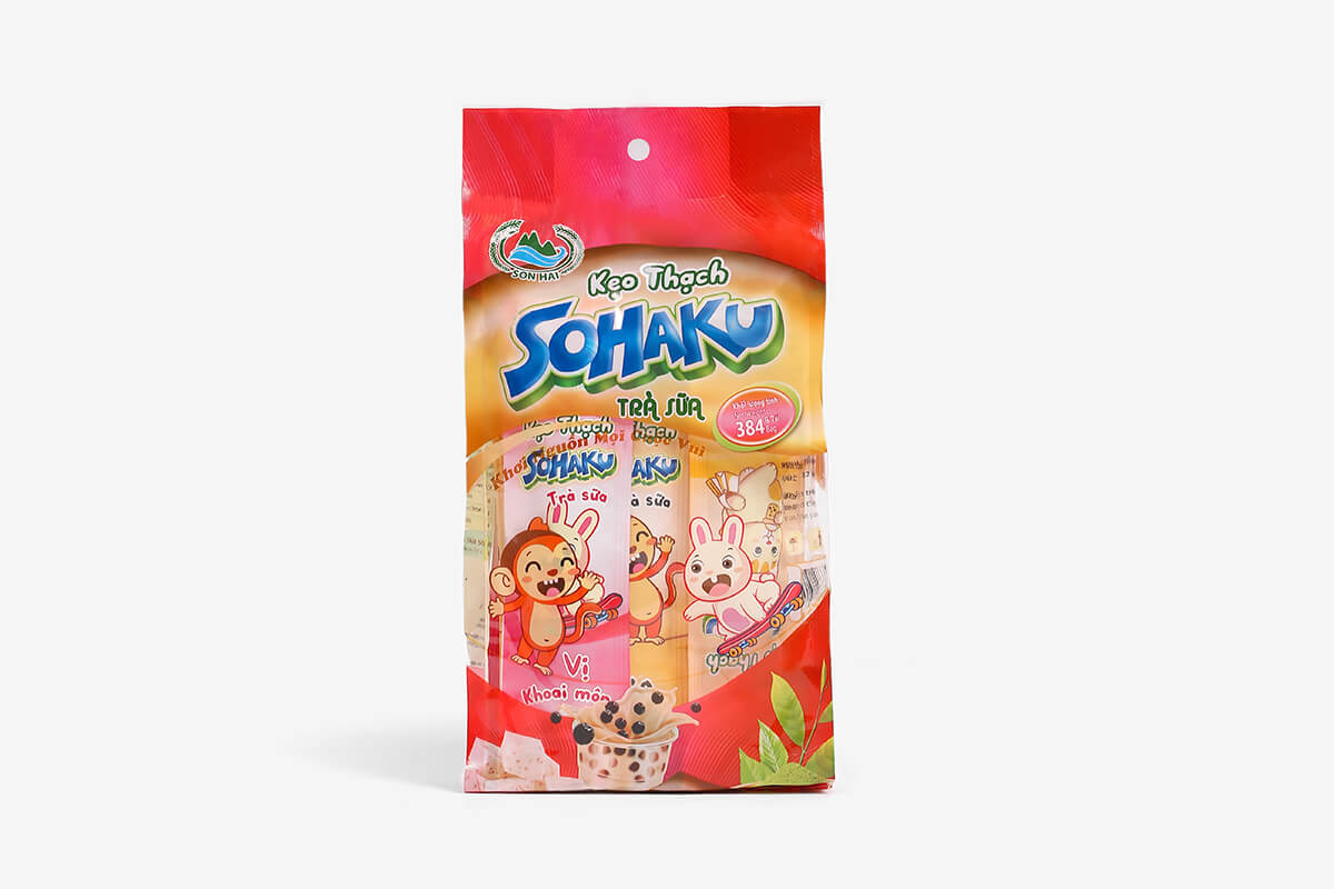 Kẹo thạch trà sữa Sohaku